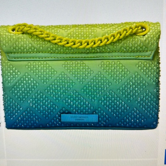 Kurt Geiger London Mini Kensington Embellished Fabric Convertible Cros… - Picture 2 of 8
